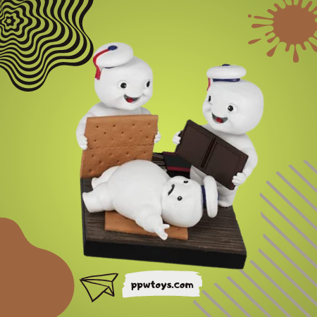 Royal Bobbles Ghostbusters Afterlife Mini-Pufts Smores Bobblehead