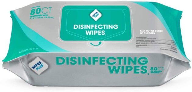 disinfecting wipes
